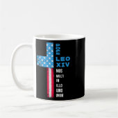 Papstwahl Pontifex - USA - Papst Leo Xiv Kaffeetasse (Links)