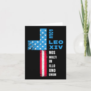 Papstwahl Pontifex - USA - Papst Leo Xiv Karte