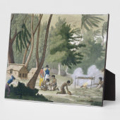 Papu Stamm auf der Insel Rawak, Platte 20 von 'Le Fotoplatte (Seite)