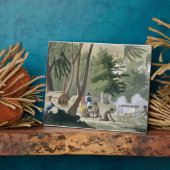 Papu Stamm auf der Insel Rawak, Platte 20 von 'Le Fotoplatte (Seite)