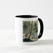 Papu Stamm auf der Insel von Rawak, überziehen 20 Tasse (VorderseiteRechts)