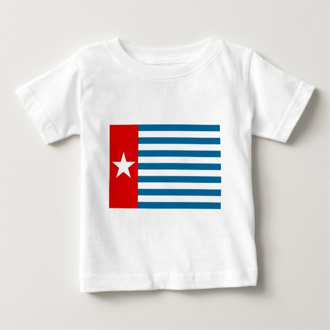 Papua Baby T-shirt (Vorderseite)
