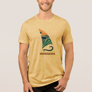Papua Beach – Tropisches Paradies Indonesiens Tri-Blend Shirt
