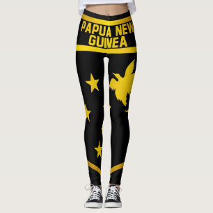 Papua-Emblem für neue Guinea Leggings