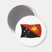 Papua-Flag-Magnet für neue Guinea Magnet (Vorderseite/Rückseite)