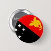 Papua-Neu-Guinea Flagge Button (Vorne & Hinten)