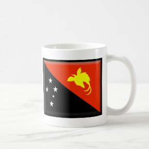 Papua-Neu-Guinea Flagge Kaffeetasse