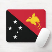Papua-Neu-Guinea Flagge Mousepad (Mit Mouse)