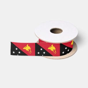 Papua-Neu-Guinea Flagge Satinband