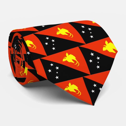 Papua-Neu-Guinea Krawatte (Gerollt)