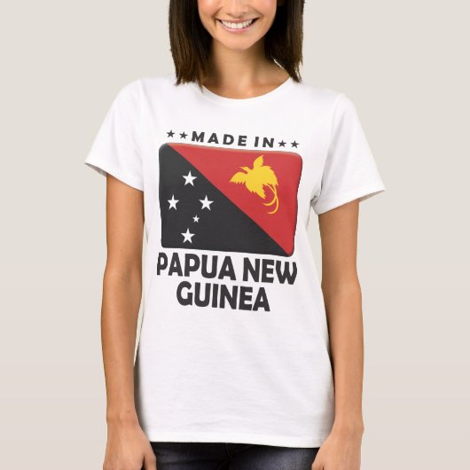 Papua-Neu-Guinea machte T-Shirt (Vorderseite)
