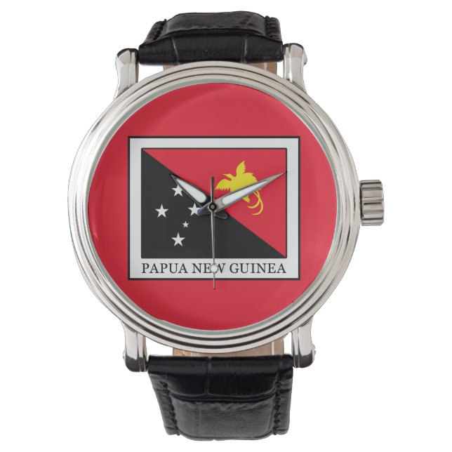 Papua Neue Guinea Armbanduhr (Vorderseite)