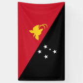 Papua-neue Guinea Banner (Vertikal)