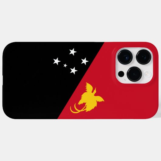 Papua-neue Guinea Case-Mate iPhone Hülle (Rückseite (Horizontal))