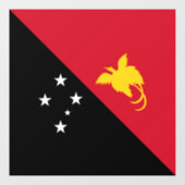 Papua-neue Guinea Fensteraufkleber (Blatt)