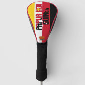 Papua Neue Guinea Flag Gorgetic Patriotic Golf Headcover (Vorderseite)