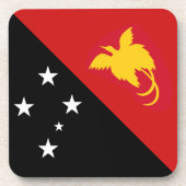 Papua-neue Guinea-Flag-Untersetzer Untersetzer (Vorderseite)