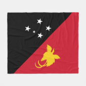Papua-neue Guinea Fleecedecke (Vorderseite (Horizontal))
