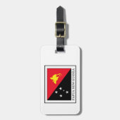 Papua Neue Guinea Gepäckanhänger (Vorderseite vertikal)