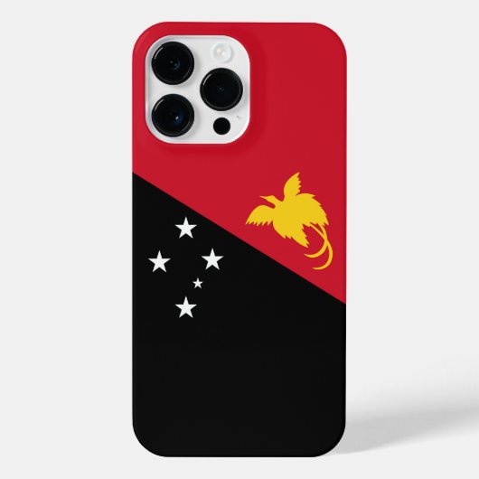 Papua-neue Guinea iPhone Hülle (Rückseite)