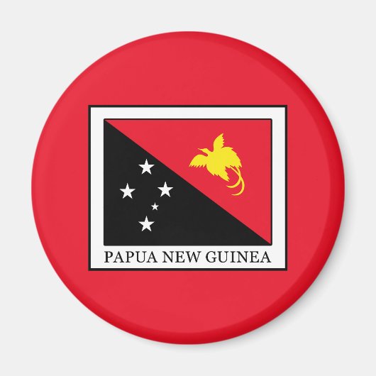 Papua Neue Guinea Magnet (Vorne)