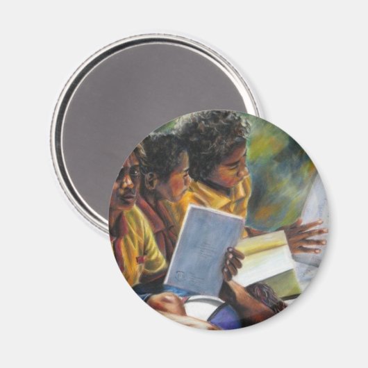 Papua Neue Guinea Magnet (Vorderseite/Rückseite)