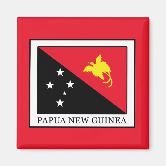 Papua Neue Guinea Magnet (Vorne)
