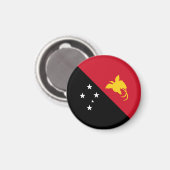 Papua-neue Guinea Magnet (Vorderseite/Rückseite)