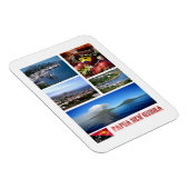 Papua - Neue Guinea - Mosaik - Magnet (Rechte Seite)