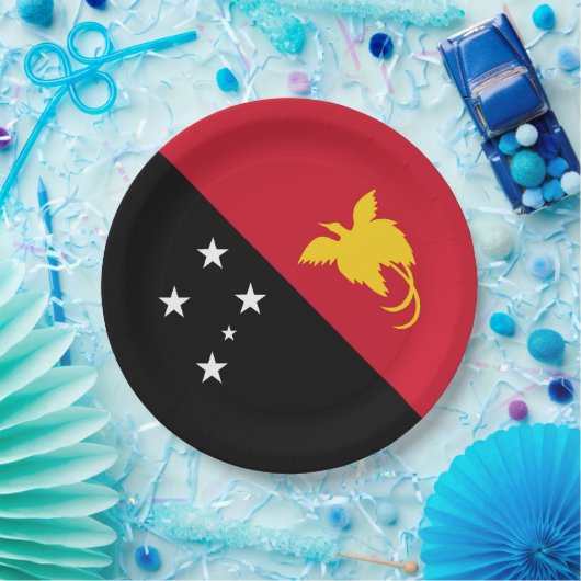 Papua-neue Guinea Pappteller (Party)
