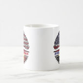 Papua Neue Guinea Papuan American USA Tree Roots Kaffeetasse (Mittel)