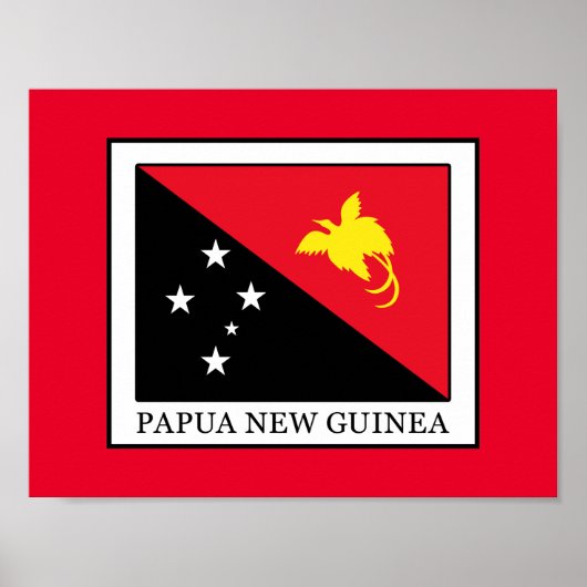 Papua Neue Guinea Poster (Vorne)