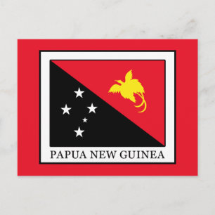Papua Neue Guinea Postkarte