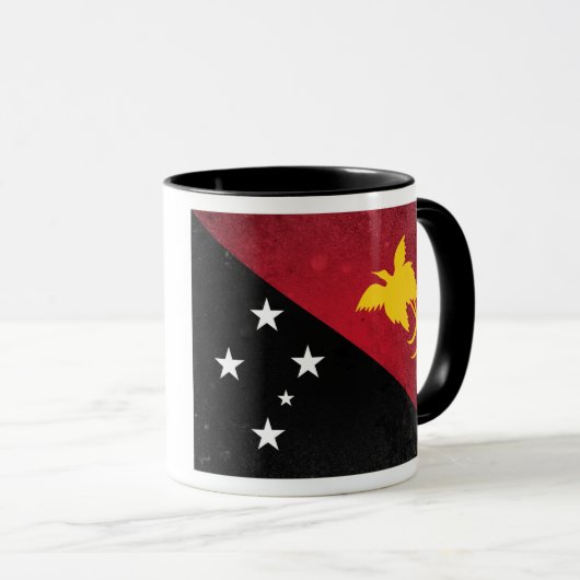 Papua Neue Guinea Tasse (VorderseiteRechts)