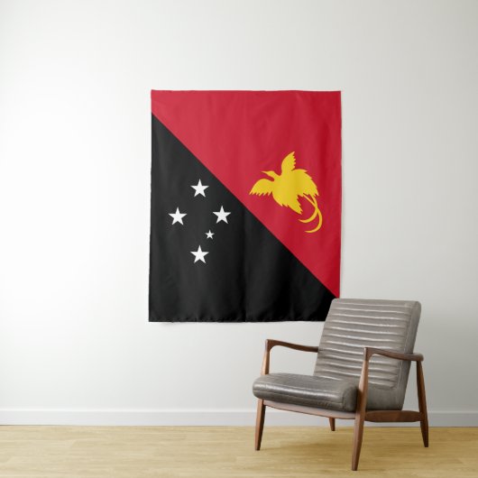 Papua-neue Guinea Wandteppich (Beispiel)