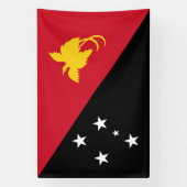 Papua-Neuen Guinea Banner (Vertikal)