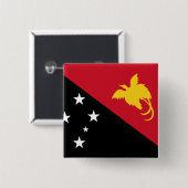 Papua-Neuen Guinea Button (Vorne & Hinten)