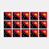 Papua-Neuen Guinea Etiketten (Blatt)