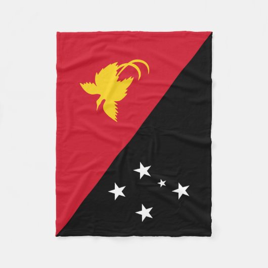 Papua-Neuen Guinea Fleecedecke (Vorderseite)