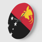 Papua-Neuen Guinea Große Wanduhr (Winkel)
