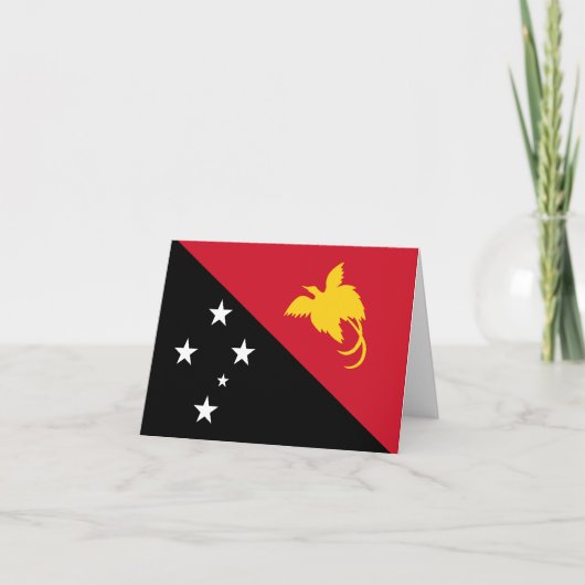 Papua-Neuen Guinea Karte (Vorderseite)