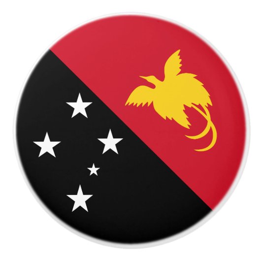 Papua-Neuen Guinea Keramikknauf (Vorderseite)