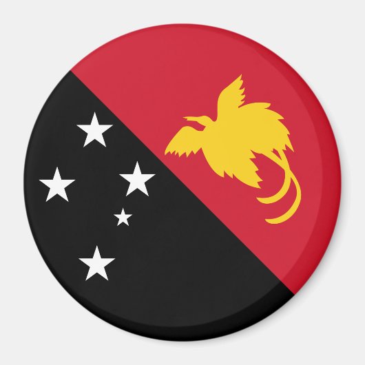 Papua-Neuen Guinea Magnet (Vorne)