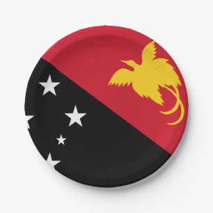 Papua-Neuen Guinea Pappteller