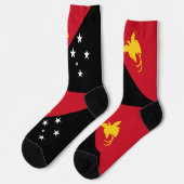 Papua-Neuen Guinea Socken (Linkes Detail)