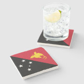 Papua-Neuen Guinea Steinuntersetzer (Seitenansicht)