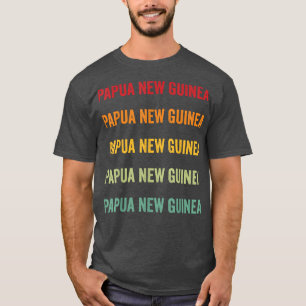 Papua Neuer Guinea Rainbow Tet Design, Papua New G T-Shirt