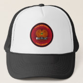 Papua-Neuguinea-Erbe-Emblem Truckerkappe (Vorderseite)