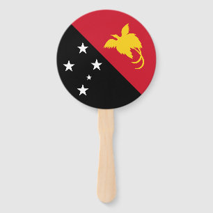 Papua-Neuguinea-Flagge Fächer