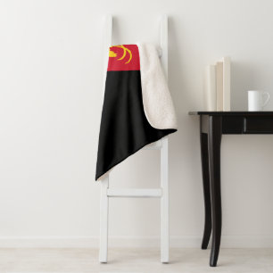 Papua-Neuguinea-Flagge Sherpadecke